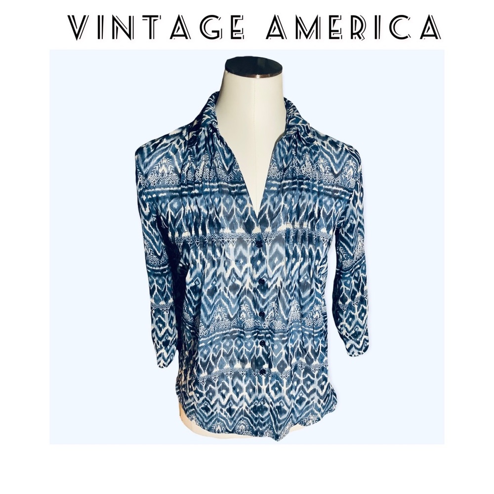 Vintage America Blues Size XS Style Giselle Blouse